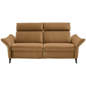 Himolla 2, 5SEDÁK, curry žlutá, pravá kůže obraz