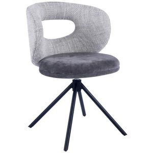 Novel ŽIDLE, šedá, černá obraz