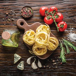 Euroart OBRAZ NA SKLE, jídlo a pití, 20/20 cm obraz