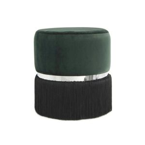 TABURET, kov, textil, kompozitní dřevo, 41/44, 5/41 cm obraz