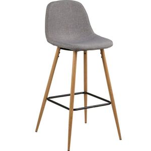 Lomoco BAROVÁ ŽIDLE, světle šedá obraz