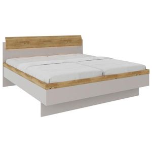 Dieter Knoll POSTEL, 180/200 cm, barvy dubu, světle šedá obraz