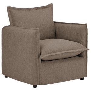 Livetastic KŘESLO, textil, hnědá obraz