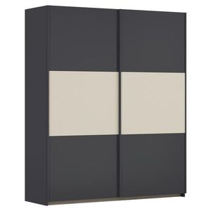 Rauch Möbel SKŘÍŇ S POSOUVACÍMI DVEŘMI, šedá, barvy hliníku, šampaňská, 175/210/59 cm obraz