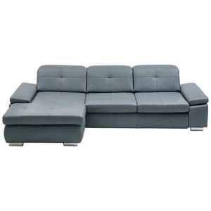 Beldomo Premium ROHOVÁ SEDAČKA, kůže, šedá obraz