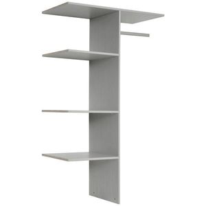 MID.YOU VNITŘNÍ ČLENĚNÍ, šedá, 100/160/50 cm obraz