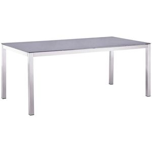 Amatio ZAHRADNÍ STŮL, kov, sklo, 180/90/75 cm obraz