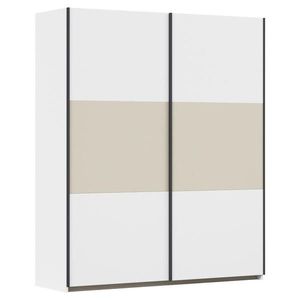 Rauch Möbel SKŘÍŇ S POSOUVACÍMI DVEŘMI, bílá, šampaňská, 175/210/59 cm obraz