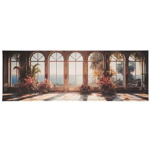 MALBA NA PLÁTNĚ, architektura, 180/60 cm obraz