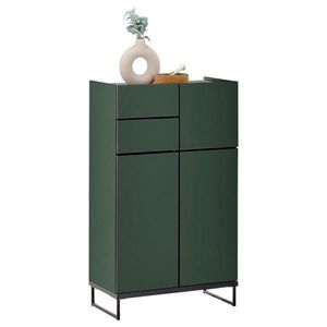 MID.YOU MIDI SKŘÍŇKA, zelená, černá, 60/102/31 cm obraz