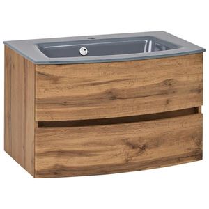 Held SKŘÍŇKA S UMYVADLEM, barvy dubu, barvy dubu, 80 cm obraz