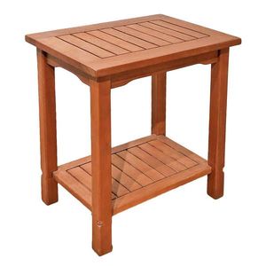 Gardenson ZAHRADNÍ ODKLÁDACÍ STOLEK, dřevo, 35/50/50 cm obraz