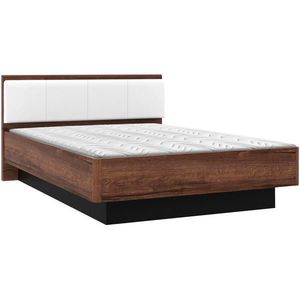 Carryhome POSTEL RAVEN, 140/200 cm černá, bílá, barvy dubu obraz