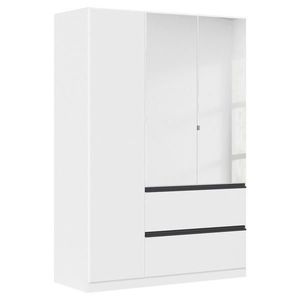 Rauch Möbel ŠATNÍ SKŘÍŇ S OTOČNÝMI DVEŘMI, bílá, 136/197/54 cm obraz