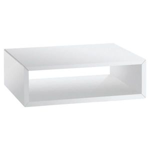 Hasena NOČNÍ STOLEK K POSTELI, buk, bílá, 50/16/41 cm obraz