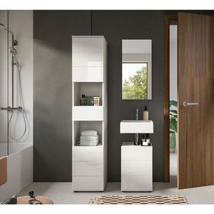 MID.YOU KOUPELNA vysoce lesklá bílá obraz