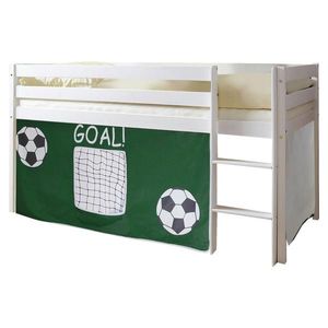 MID.YOU VYSOKÁ POSTEL, 90/200 cm zelená, bílá obraz