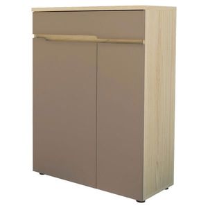 Voleo BOTNÍK, šedohnědá, barvy dubu, 80/107/38 cm obraz