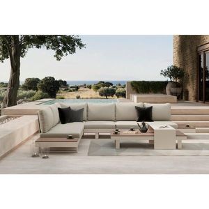 Ambia Garden TERASOVÁ SEDACÍ SOUPRAVA 4dílné, kov, plast, textil obraz