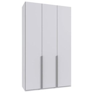 MID.YOU ŠATNÍ SKŘÍŇ S OTOČNÝMI DVEŘMI, bílá, 135/236/58 cm obraz