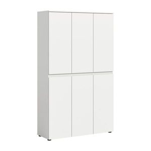 Livetastic SKŘÍŇ NA ODĚV, bílá, 105/175/37 cm obraz