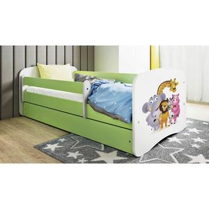 MID.YOU POSTEL PRO DĚTI A MLÁDEŽ 80/160 cm, zelená, bílá obraz