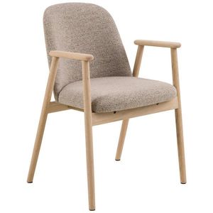 Livetastic ŽIDLE S PODRUČKAMI, buklé, béžová obraz