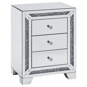 Xora NOČNÍ STOLEK, barvy stříbra, 50, 5/66/35 cm obraz