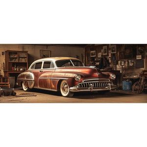 OBRAZ NA SKLE, vozidla, 50/125/1, 40 cm obraz