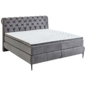 MID.YOU POSTEL BOXSPRING, 160/200 cm, tmavě šedá obraz