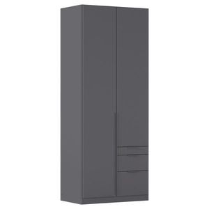 Rauch Möbel ŠATNÍ SKŘÍŇ S OTOČNÝMI DVEŘMI, šedá, 91/229/54 cm obraz