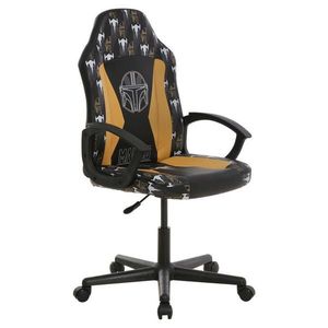 Star Wars HERNÍ ŽIDLE, vzhled kůže, hnědá, černá obraz