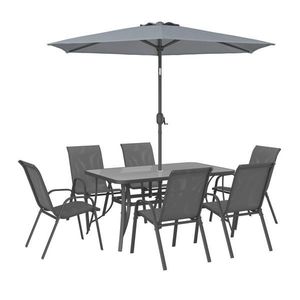 Ambia Garden ZAHRADNÍ SADA 8dílné, kov, sklo, textil obraz