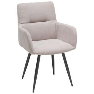 Hom`in ŽIDLE S PODRUČKAMI, tkaná látka, antracitová, světle šedá obraz