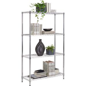 Carryhome REGÁL, barvy chromu, ocel, 91/150/35, 5 cm obraz