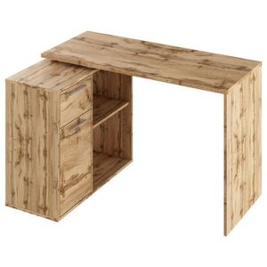 Xora PSACÍ STŮL, barvy dubu, 117/75/83 cm obraz
