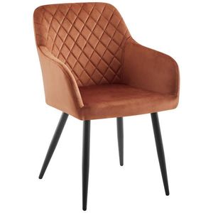 Ti'me ŽIDLE S PODRUČKAMI, železo, tkaná látka, hnědá, černá obraz