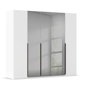 Rauch Möbel ŠATNÍ SKŘÍŇ S OTOČNÝMI DVEŘMI, šedá, bílá, 251/223/61 cm obraz