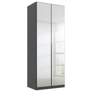 Rauch Möbel ŠATNÍ SKŘÍŇ S OTOČNÝMI DVEŘMI, šedá, barvy stříbra, 91/229/54 cm obraz
