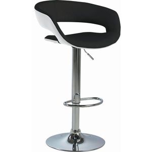 Carryhome BAROVÁ ŽIDLE, černá, bílá obraz