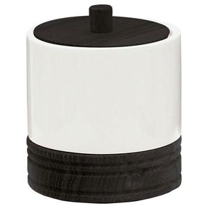 Sadena KOSMETICKÁ DÓZA černá, bílá obraz