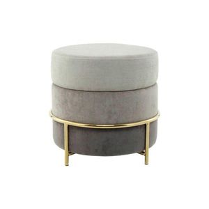 TABURET, kov, textil, kompozitní dřevo, 48, 5/46/48, 5 cm obraz