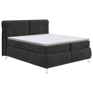 Welnova POSTEL BOXSPRING, 180/200 cm, antracitová obraz