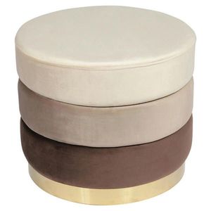 MID.YOU TABURET, textil, 50/42 cm obraz