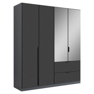 Rauch Möbel ŠATNÍ SKŘÍŇ, šedá, tmavě šedá, 181/210/54 cm obraz