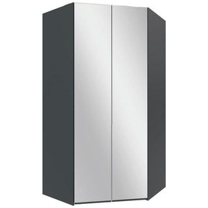 MID.YOU ROHOVÁ ŠATNÍ SKŘÍŇ, barvy grafitu, 120/236/120 cm obraz