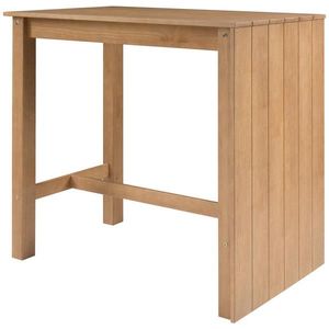 MID.YOU BAROVÝ STŮL, borovice, barvy dubu, 111/105/56 cm obraz