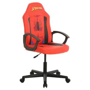 Marvel HERNÍ ŽIDLE, vzhled kůže, žlutá, červená, černá obraz