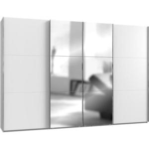 MID.YOU SKŘÍŇ S POSOUVACÍMI DVEŘMI, bílá, 350/236/65 cm obraz