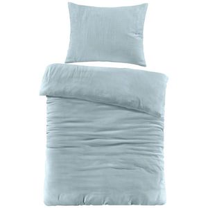 Novel OBOUSTRANNÉ POVLEČENÍ, renforcé, mušelín, šalvějově zelená, 140/200 cm obraz